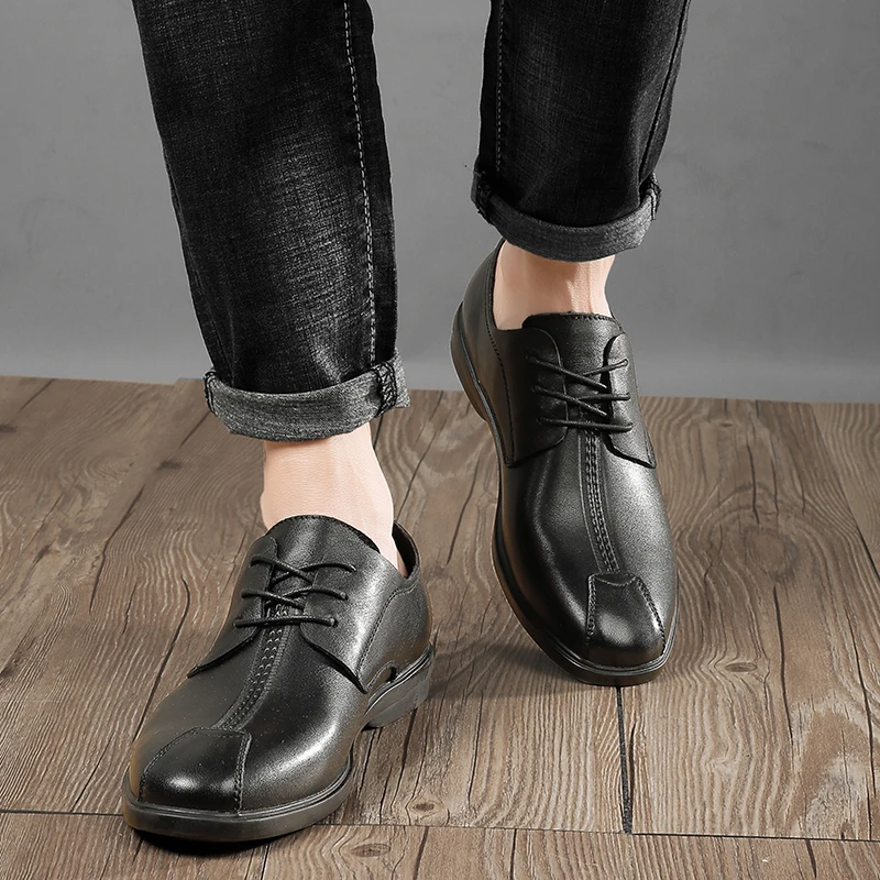 Zapatos Casuales Men's Casual Wear Man Shoes Leisure Men For Leather Mens Loafers Slip On Black Fashion Sapatos
Zapatos Casuales Men's Casual Wear Man Shoes Leisure Men For Leather Mens Loafers Slip On Black Fashion Sapatos