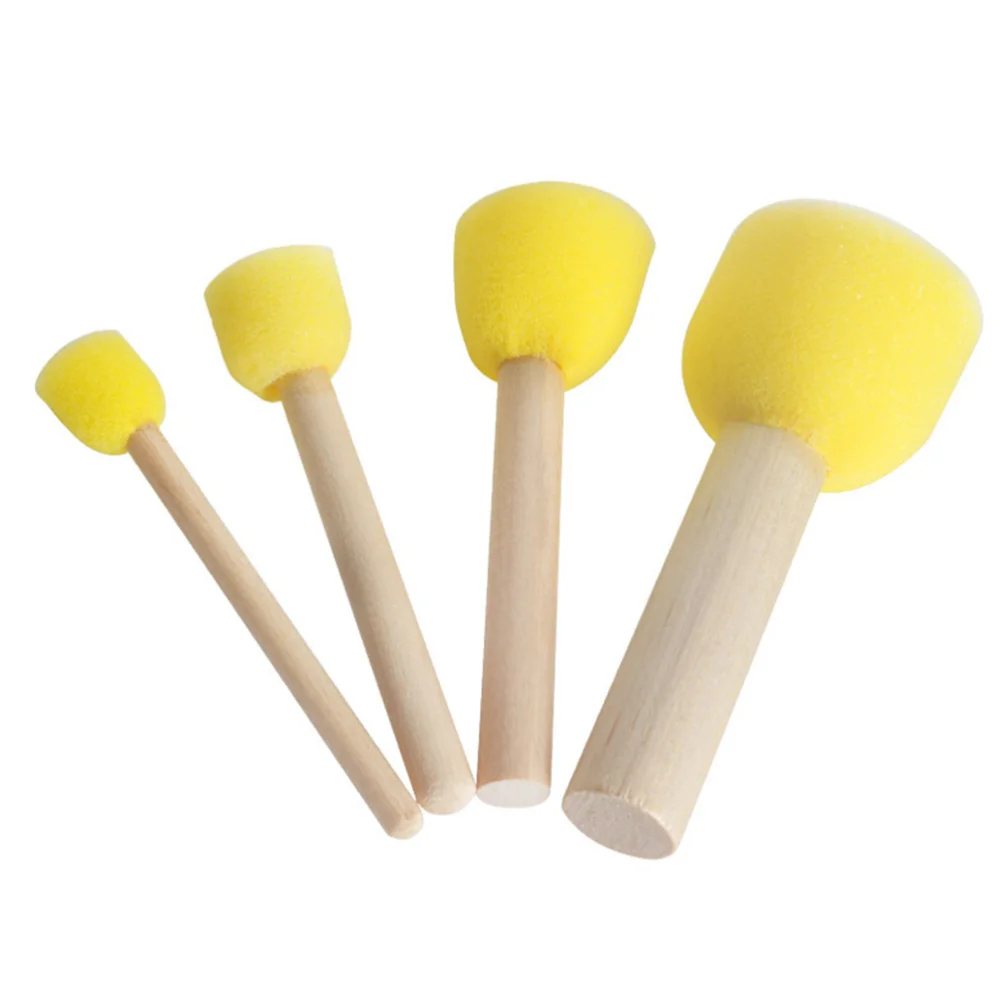 20pcs Creative Sponge Painting Brush Wooden Handle Drawing Brush Kids Graffiti Brushes DIY Painting Tool for Toddlers Children
20pcs Creative Sponge Painting Brush Wooden Handle Drawing Brush Kids Graffiti Brushes DIY Painting Tool for Toddlers Children