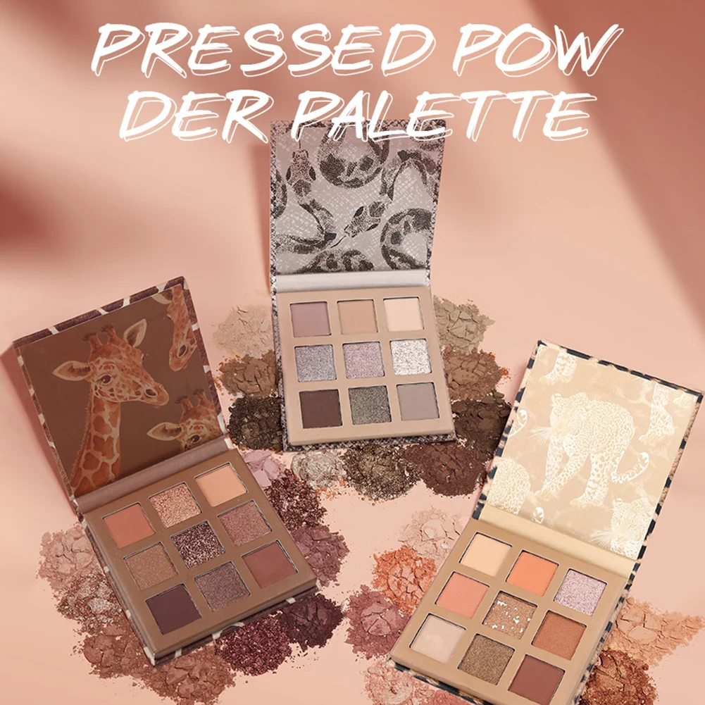 9 Colors Eyeshadow Palette Highly Pigmented Matte Shimmer Eye Shadow Powder Eye Makeup for Daily Wear High Pigment Makeup
9 Colors Eyeshadow Palette Highly Pigmented Matte Shimmer Eye Shadow Powder Eye Makeup for Daily Wear High Pigment Makeup