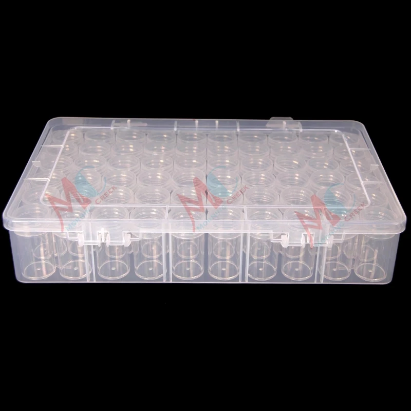 60 Bottles Portable Diamond Painting Storage Containers Storage box DIY Diamond Painting Accessories tools for diamond embroider
60 Bottles Portable Diamond Painting Storage Containers Storage box DIY Diamond Painting Accessories tools for diamond embroider
