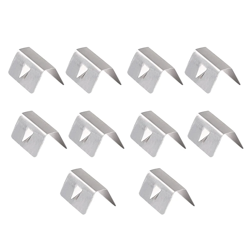 10 Pcs Car Rain Eyebrow Clip Wind Rain Deflector Metal Fitting Clips Replacement for Heko G3 Send Clip
10 Pcs Car Rain Eyebrow Clip Wind Rain Deflector Metal Fitting Clips Replacement for Heko G3 Send Clip