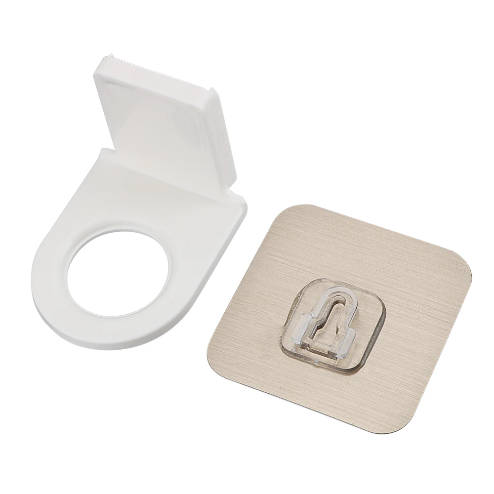 Wall Mounted Self Sticky Hooks Strong Adhesive Hook Power Plug Socket Hanger Holder For Body Wash Shampoo Bottle Wall Storage
Wall Mounted Self Sticky Hooks Strong Adhesive Hook Power Plug Socket Hanger Holder For Body Wash Shampoo Bottle Wall Storage