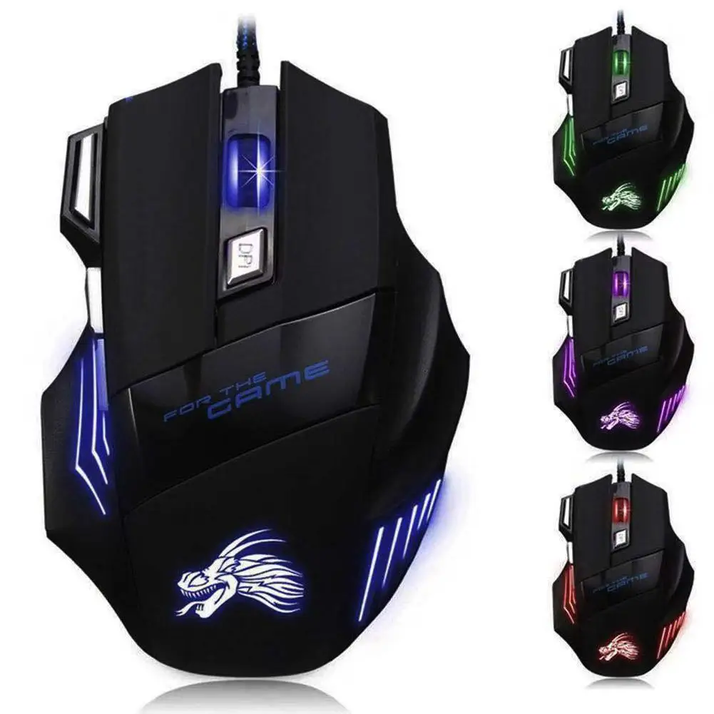 Wired Optical Gaming Mouse With USB Portable LED Backlit 3200DPI 7 Buttons Ergonomic Upright Vertical Mouse For PC Desktop
Wired Optical Gaming Mouse With USB Portable LED Backlit 3200DPI 7 Buttons Ergonomic Upright Vertical Mouse For PC Desktop