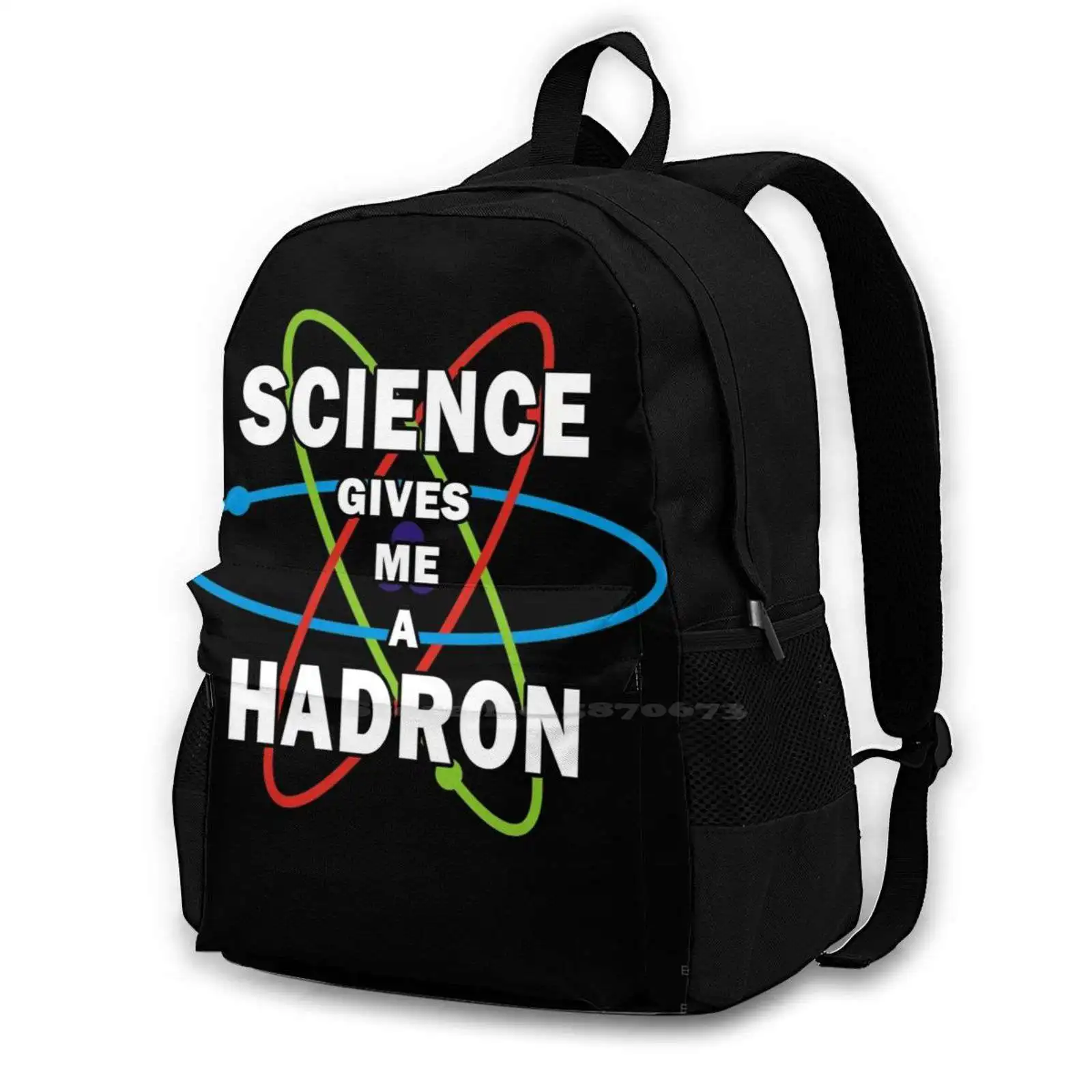 

Funny Science Humor Hadron Physics Physicist Geek Nerd School Bags For Teenage Girls Laptop Travel Bags Science Funny Science
