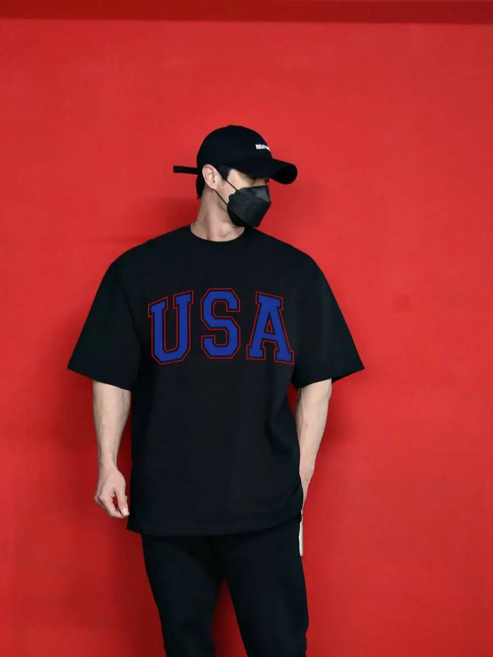 2021 spring and autumn new fashion sports men's cotton short-sleeved T-shirt casual outdoor