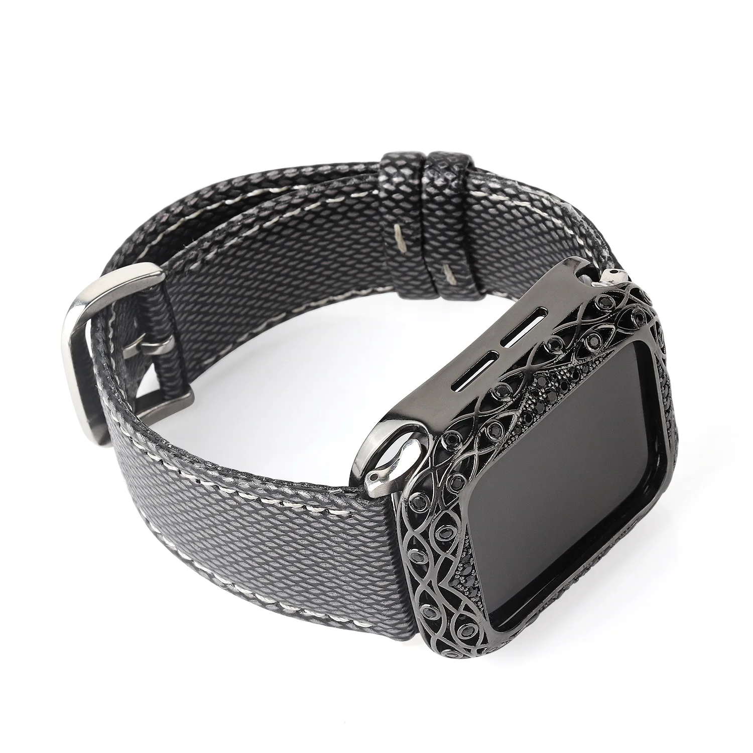 Luxury Women Metal Carved Cover for Apple Watch Case Series 6 SE 5 4 3 Diamond Bumper for iWatch 40mm 44mm 38mm 42mm Bling Shell
Luxury Women Metal Carved Cover for Apple Watch Case Series 6 SE 5 4 3 Diamond Bumper for iWatch 40mm 44mm 38mm 42mm Bling Shell