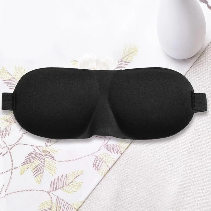 

Маска для сна 3D натуральная, повязка на глаза для мужчин и женщин, мягкая переносная, для путешествий, 1 шт.