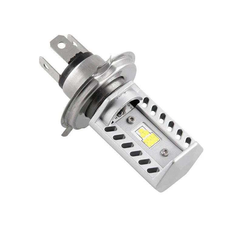 H4 9003 Motorcycle LED Headlight Bulb High Low Beam Light Conversion Kit with CSP Y19 LED Chips for Motorbike 6500K
H4 9003 Motorcycle LED Headlight Bulb High Low Beam Light Conversion Kit with CSP Y19 LED Chips for Motorbike 6500K