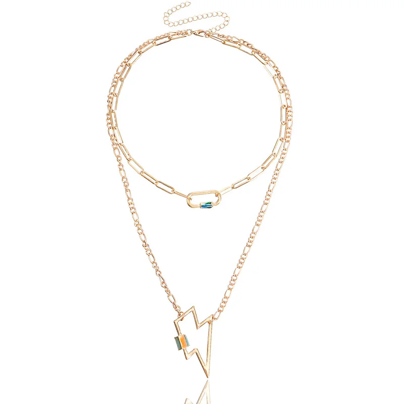 Vintage Boho Multilayer Metal Choker Geometric Pendant Chain Gold Color Hip Hop Necklace for Women Party Fashion Jewelry Gift
Vintage Boho Multilayer Metal Choker Geometric Pendant Chain Gold Color Hip Hop Necklace for Women Party Fashion Jewelry Gift