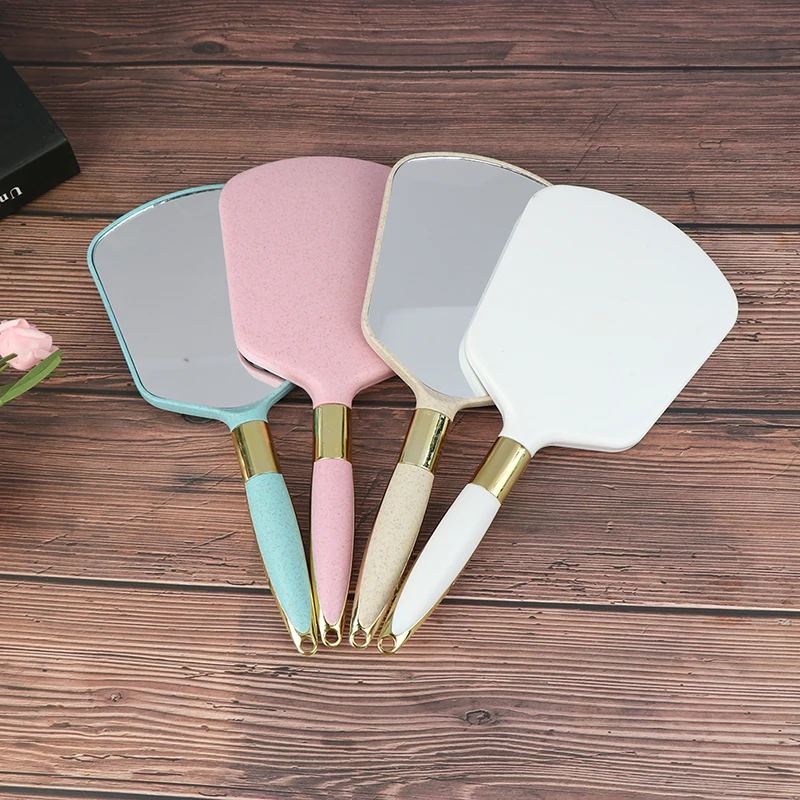 1PCS Makeup Vanity Mirror Cute Pink White Plastic Vintage Hand Mirrors Rectangle Hand Hold Cosmetic Mirror With Handle For Gifts
1PCS Makeup Vanity Mirror Cute Pink White Plastic Vintage Hand Mirrors Rectangle Hand Hold Cosmetic Mirror With Handle For Gifts