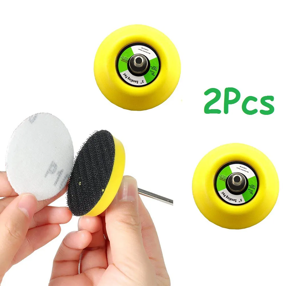 2pcs Professional Adhesive Backing Wheel Pad 75mm Polishing Buffing Plate Disc For Powwer Grinder Sander Tool Accessories
2pcs Professional Adhesive Backing Wheel Pad 75mm Polishing Buffing Plate Disc For Powwer Grinder Sander Tool Accessories