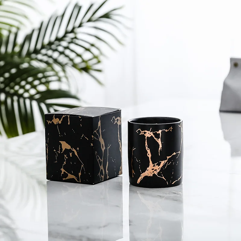 Nordic Style Candle Light Luxury Marble Gold Ceramic Fragrance Candle Cup Indoor Help Sleep Hacer Velas Home Decoration EB50LZ
Nordic Style Candle Light Luxury Marble Gold Ceramic Fragrance Candle Cup Indoor Help Sleep Hacer Velas Home Decoration EB50LZ
