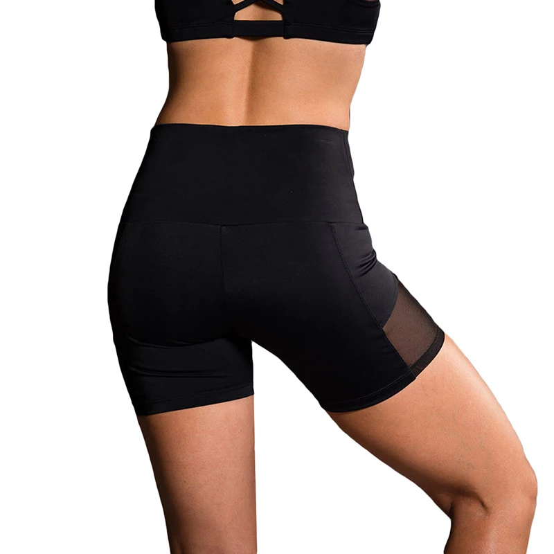 Women's High Waist Sports Short Workout Running Fitness Leggings Female Mesh Shorts Gym Yoga Leggings With Side Pocket 
Women's High Waist Sports Short Workout Running Fitness Leggings Female Mesh Shorts Gym Yoga Leggings With Side Pocket