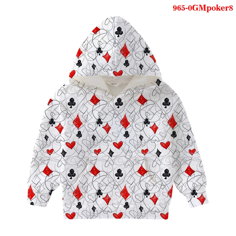 3D Print Funny Game Poker Hoodie Toddler Girls New Hoodies Children Grape Sweatshirt Kids Pineapple Pullover Streetwear Clothes 
3D Print Funny Game Poker Hoodie Toddler Girls New Hoodies Children Grape Sweatshirt Kids Pineapple Pullover Streetwear Clothes