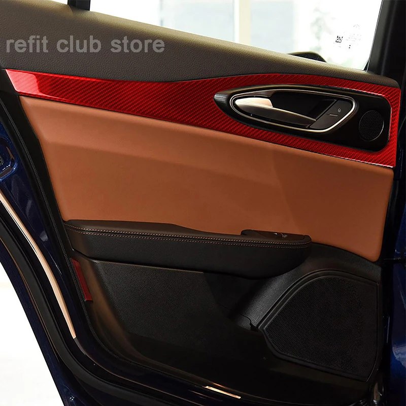 Carbon Fiber Door Panel Decoration Strip Car Stickers For Alfa Romeo Giulia 2017 2018 2019 Interior Modified Accessories
Carbon Fiber Door Panel Decoration Strip Car Stickers For Alfa Romeo Giulia 2017 2018 2019 Interior Modified Accessories