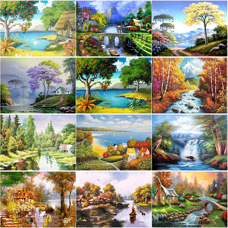 New DIY 5D Diamond Embroidery Tree Cross Stitch Scenic Lake Diamond Painting Full Square Round Drill Mosaic Home Decor Art Gift
New DIY 5D Diamond Embroidery Tree Cross Stitch Scenic Lake Diamond Painting Full Square Round Drill Mosaic Home Decor Art Gift