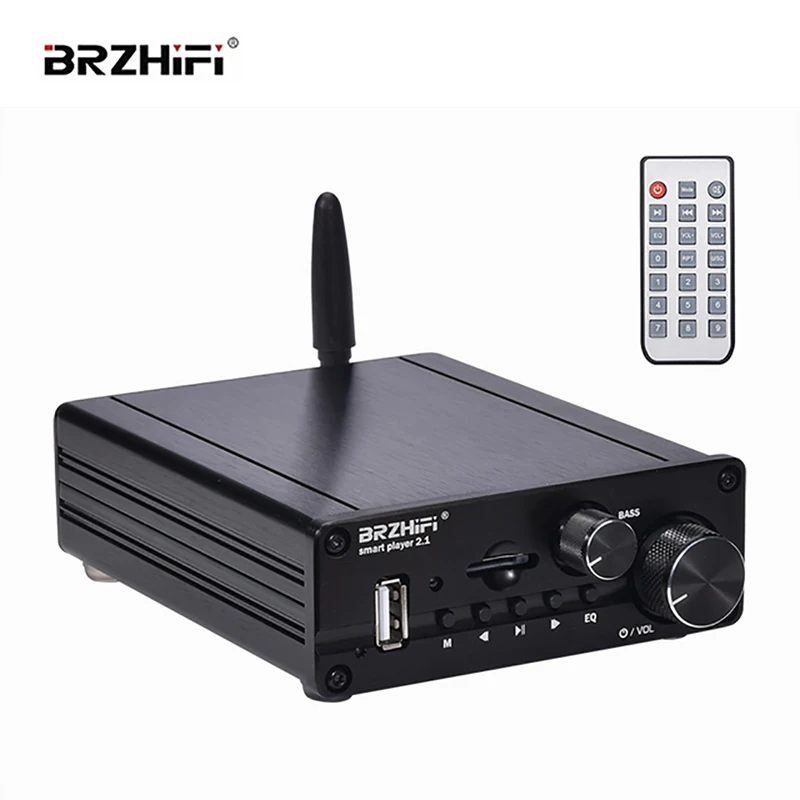 BRZHIFI Digital Power Amplifier Audio Audiophile 3116 High Power 2.1 Channel Bluetooth 5.0 Amp Udisk TF Playback App Controlled
BRZHIFI Digital Power Amplifier Audio Audiophile 3116 High Power 2.1 Channel Bluetooth 5.0 Amp Udisk TF Playback App Controlled