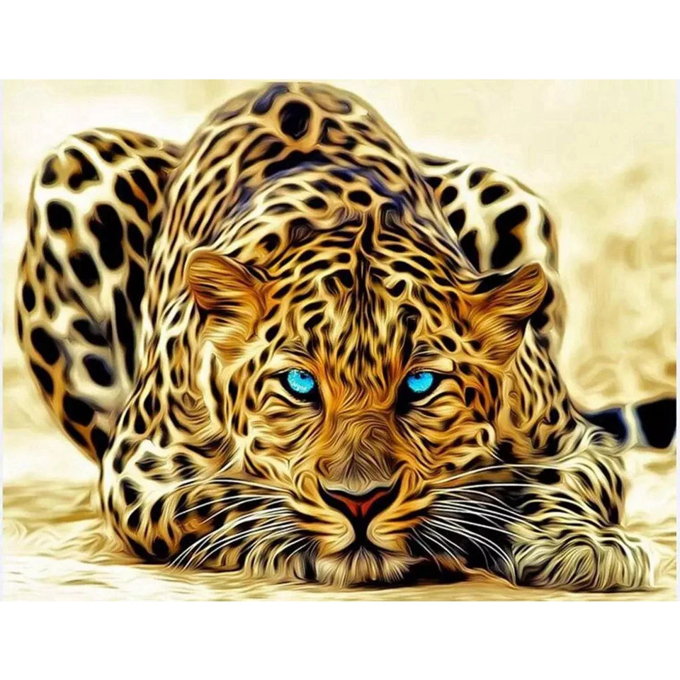 5D DIY Diamond Painting Crossstitch Kit Mosaic Embroidery Custom "Animal Leopard" 3D Full Round Square Diamond Home Decor Gift
5D DIY Diamond Painting Crossstitch Kit Mosaic Embroidery Custom "Animal Leopard" 3D Full Round Square Diamond Home Decor Gift