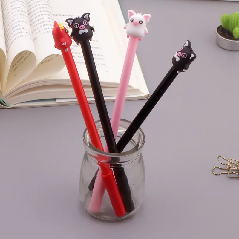 50PCS/lot South Korea Creative Stationery Cute Cartoon Piggy Gel Pen Creative Ball Pen
50PCS/lot South Korea Creative Stationery Cute Cartoon Piggy Gel Pen Creative Ball Pen