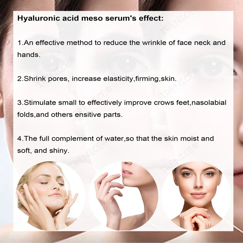 5ml Mesotherapy Ampoule Serum 100% Cross-linked Hyaluronic Acid for Remove Wrinkles Mesoterapia Acido Hialuronico Anti-aging
5ml Mesotherapy Ampoule Serum 100% Cross-linked Hyaluronic Acid for Remove Wrinkles Mesoterapia Acido Hialuronico Anti-aging