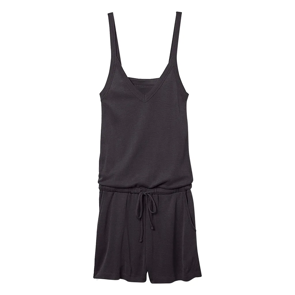 Solid V-Neck Spaghetti Strap Sleeveless Street Woman Rompers Daliy Bodycon Bodysuit en jumpsuits body femme clothes vintage
Solid V-Neck Spaghetti Strap Sleeveless Street Woman Rompers Daliy Bodycon Bodysuit en jumpsuits body femme clothes vintage