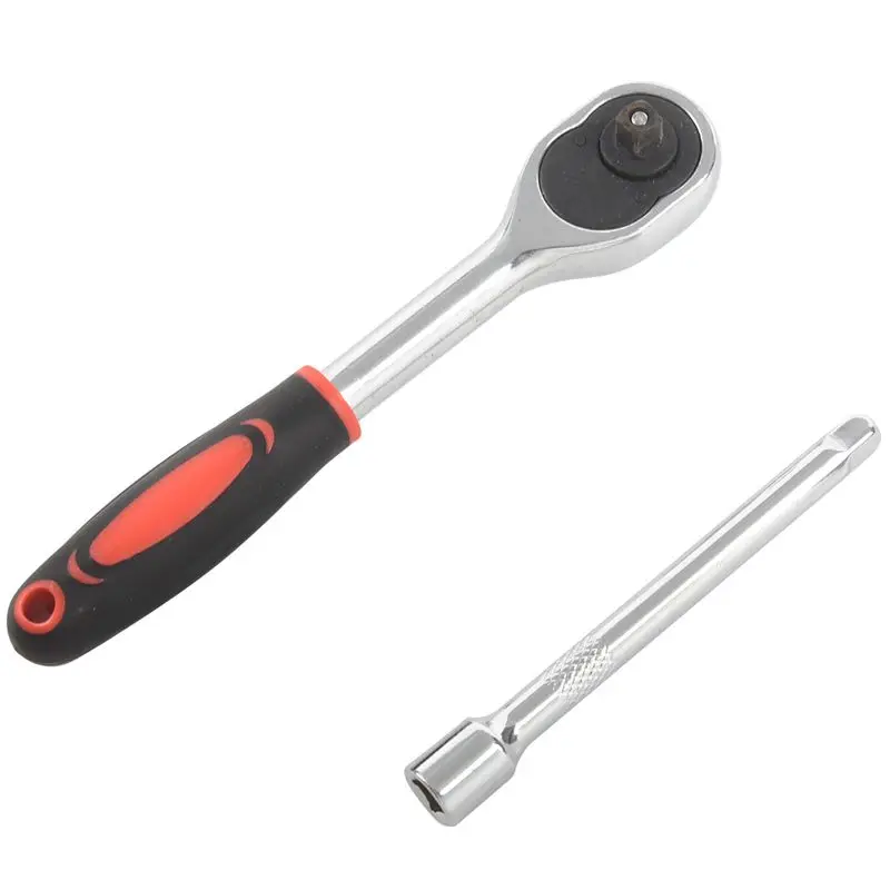 12pcs 1/4-Inch ( 6.3MM ) Socket Wrench Set CR-V Drive Ratchet Wrench Spanner for Bicycle Motorcycle Car Repairing Tool Set
12pcs 1/4-Inch ( 6.3MM ) Socket Wrench Set CR-V Drive Ratchet Wrench Spanner for Bicycle Motorcycle Car Repairing Tool Set