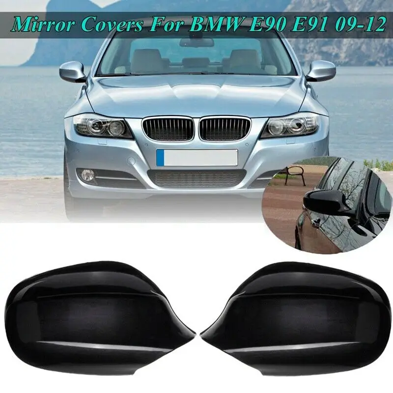 Для BMW 3-Series 318i 320i 323i 325i 328i E90 2006 2007 2008 замена автомобиля боковое зеркало крышки |