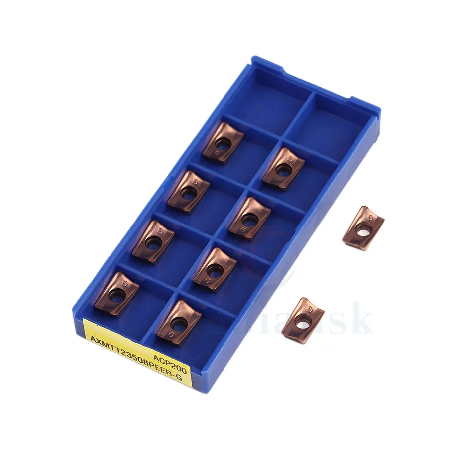 100% Оригинальный AXMT123508PEER G ACP200 AXMT170508PEER цементированные карбидные вставки