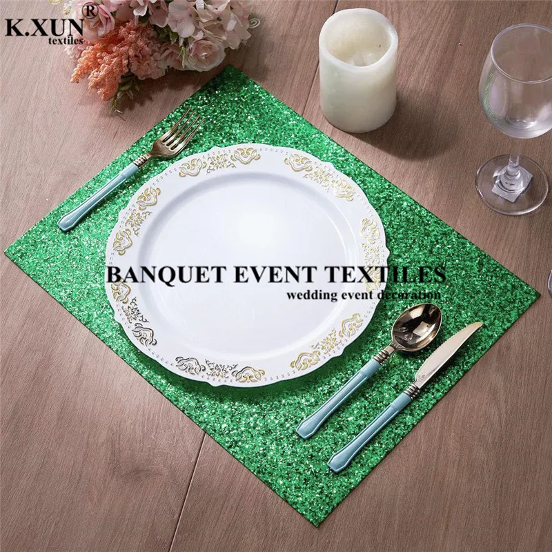 Wholesale Price Glitter Sequin Table Placemat Non Slip Table Mat Napkin For Wedding Event Party Decoration
Wholesale Price Glitter Sequin Table Placemat Non Slip Table Mat Napkin For Wedding Event Party Decoration