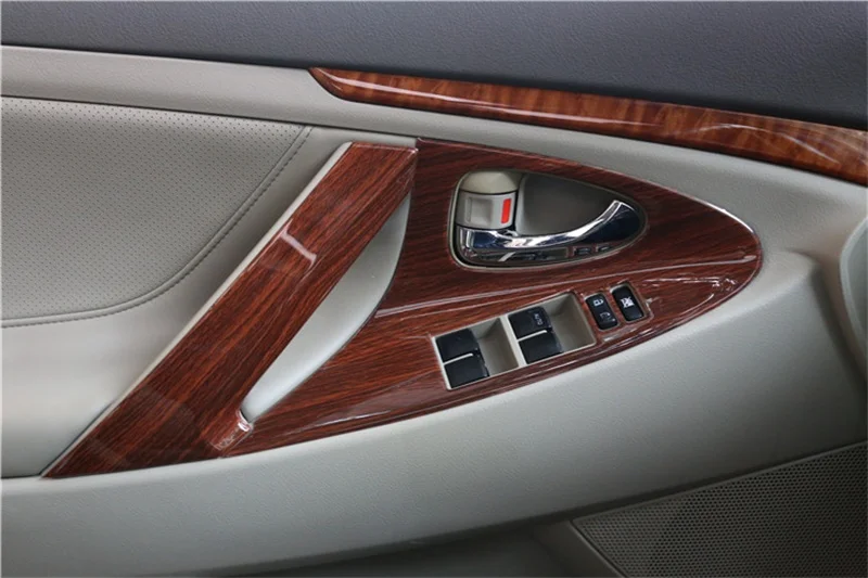 Для Toyota Camry 2006 2007 2008 2009 2010 2011 4 шт. ABS Внутренняя дверь подлокотник ручка крышки