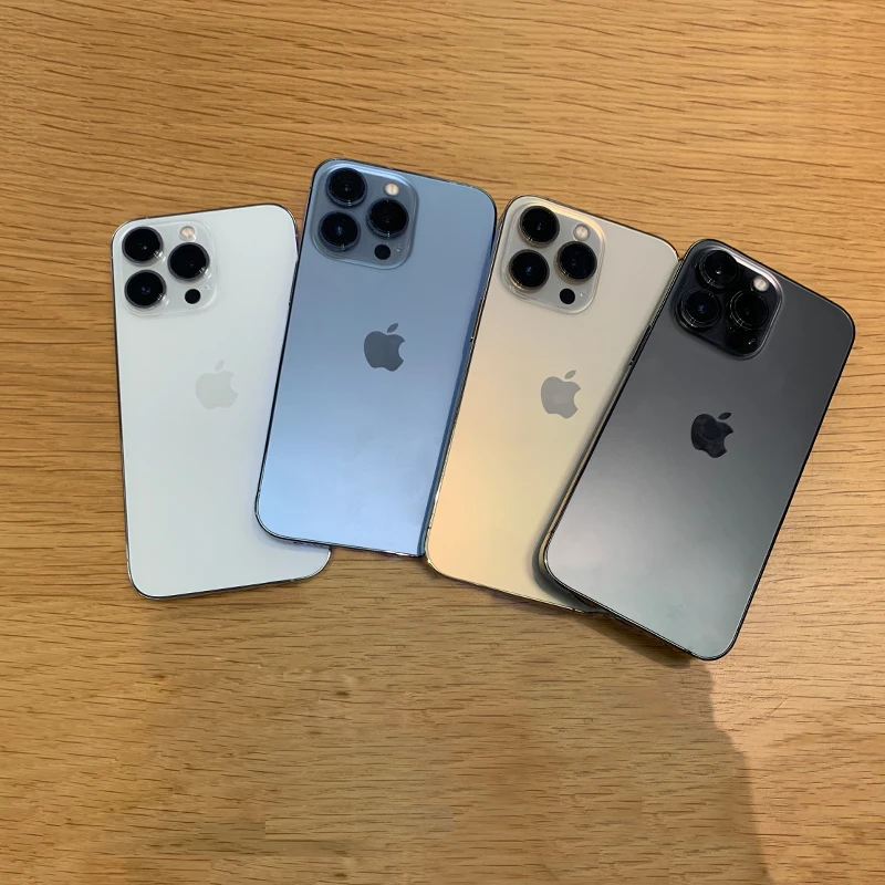 Unlocked Original iPhone 13/13 Mini/13Pro/13ProMax 128G/256G/512G/1T 6.1/ 5.4/6.7'' XDR Display A15 12MP Camera Smartphone
Unlocked Original iPhone 13/13 Mini/13Pro/13ProMax 128G/256G/512G/1T 6.1/ 5.4/6.7'' XDR Display A15 12MP Camera Smartphone