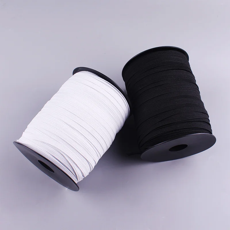 Эластичная лента из полиэстера, спандекса, белого и черного цвета, Швейные аксессуары для одежды, 5 ярдов, 3 мм, 6 мм, эластичная лента
Эластичная лента из полиэстера, спандекса, белого и черного цвета, Швейные аксессуары для одежды, 5 ярдов, 3 мм, 6 мм, эластичная лента