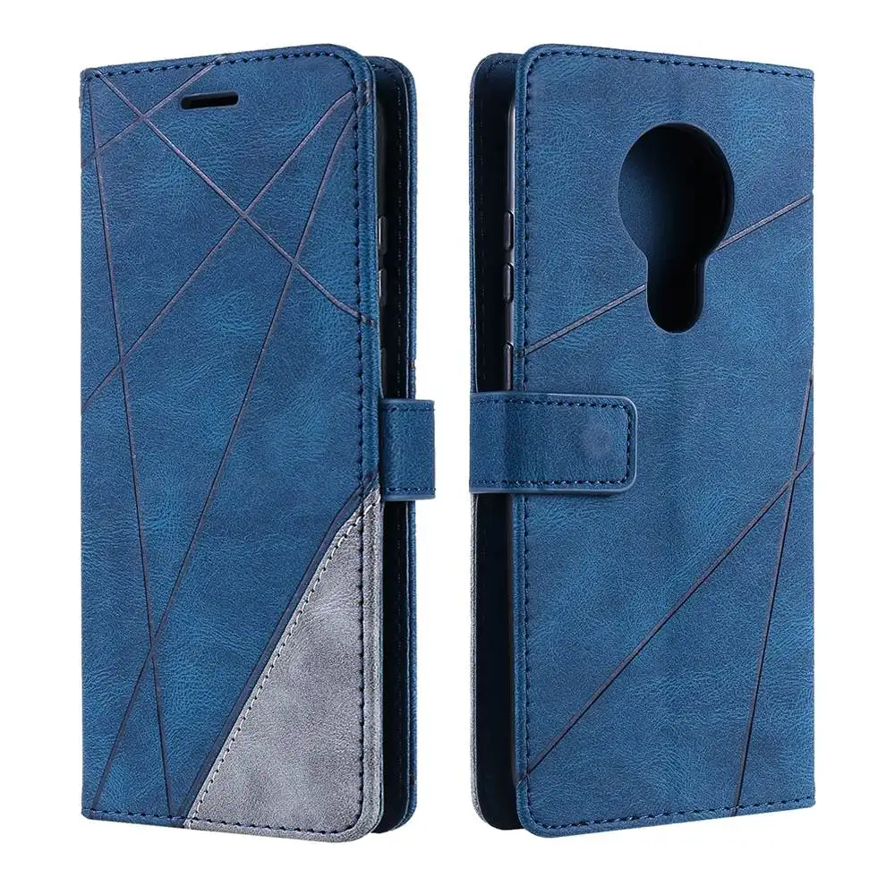 For NOKIA 5.3 Case Cover Mixed Splice PU Leather Case For NOKIA 5.3 TA-1234 Phone Cover Case Etui Coque For Nokia 5.3 Cover 
For NOKIA 5.3 Case Cover Mixed Splice PU Leather Case For NOKIA 5.3 TA-1234 Phone Cover Case Etui Coque For Nokia 5.3 Cover