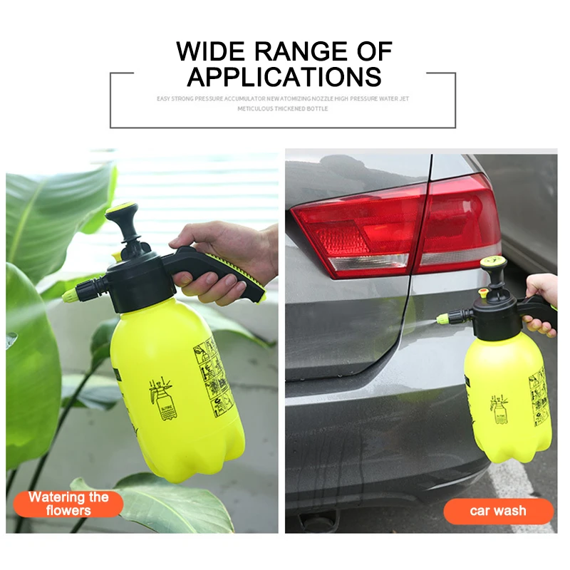 Пульверизатор высокого давления, распылитель для мытья окон автомобиля, с соплом 2 л
Пульверизатор высокого давления, распылитель для мытья окон автомобиля, с соплом 2 л