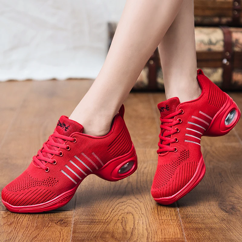 Fashion Profession Flying Weave Dance Shoes Women High Quality Baskets Training Sneakers Ladies Soft Non-slip Sport Jogging Shoe
Fashion Profession Flying Weave Dance Shoes Women High Quality Baskets Training Sneakers Ladies Soft Non-slip Sport Jogging Shoe