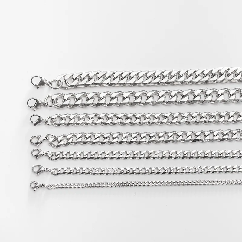 1PCS 304 Stainless Steel Six-sided Curb Cuban Link Chain Necklace Basic Punk Chain Grinding Men's Necklace Luggage Clothing
1PCS 304 Stainless Steel Six-sided Curb Cuban Link Chain Necklace Basic Punk Chain Grinding Men's Necklace Luggage Clothing