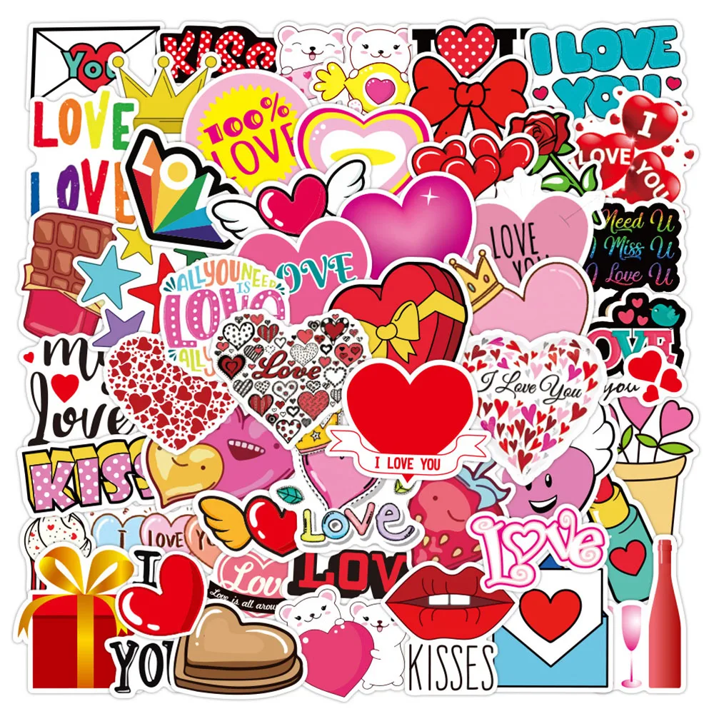 50 шт. новые Мультяшные наклейки ILOVEYOU Love на День Св. Валентина, гитара, чемодан, ручной аккаунт, граффити, оптовая продажа
50 шт. новые Мультяшные наклейки ILOVEYOU Love на День Св. Валентина, гитара, чемодан, ручной аккаунт, граффити, оптовая продажа