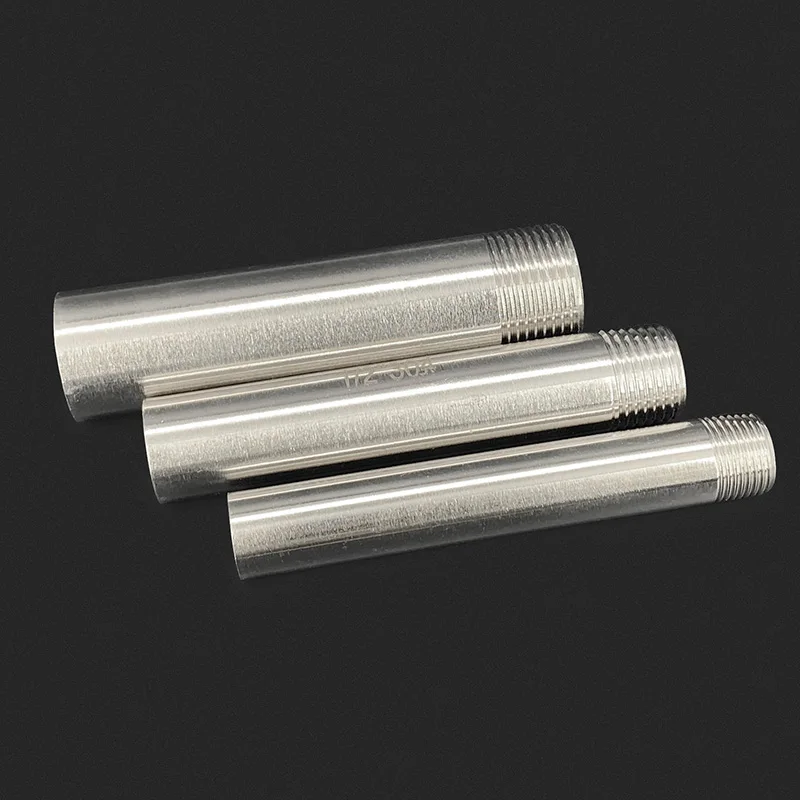 304 stainless steel external wire single wire welding extension pipe extension pipe joint 50mm / 75mm / 100mm / dN 15
304 stainless steel external wire single wire welding extension pipe extension pipe joint 50mm / 75mm / 100mm / dN 15