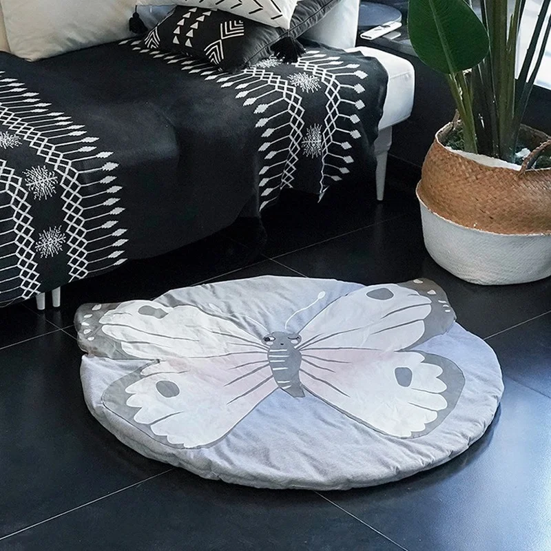 Новый стиль, европейские Мультяшные хлопковые детские коврики для ползания, игровой коврик-бабочка, круглый ковер, напольные коврики, украш...
Новый стиль, европейские Мультяшные хлопковые детские коврики для ползания, игровой коврик-бабочка, круглый ковер, напольные коврики, украш...