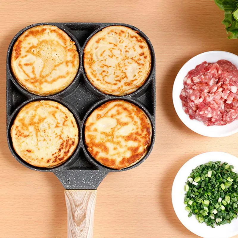 Антипригарным торт Кухня поставки Пособия по кулинарии гамбургер яйца Ham сковорода для омлета 4 отверстие инструмент
Антипригарным торт Кухня поставки Пособия по кулинарии гамбургер яйца Ham сковорода для омлета 4 отверстие инструмент