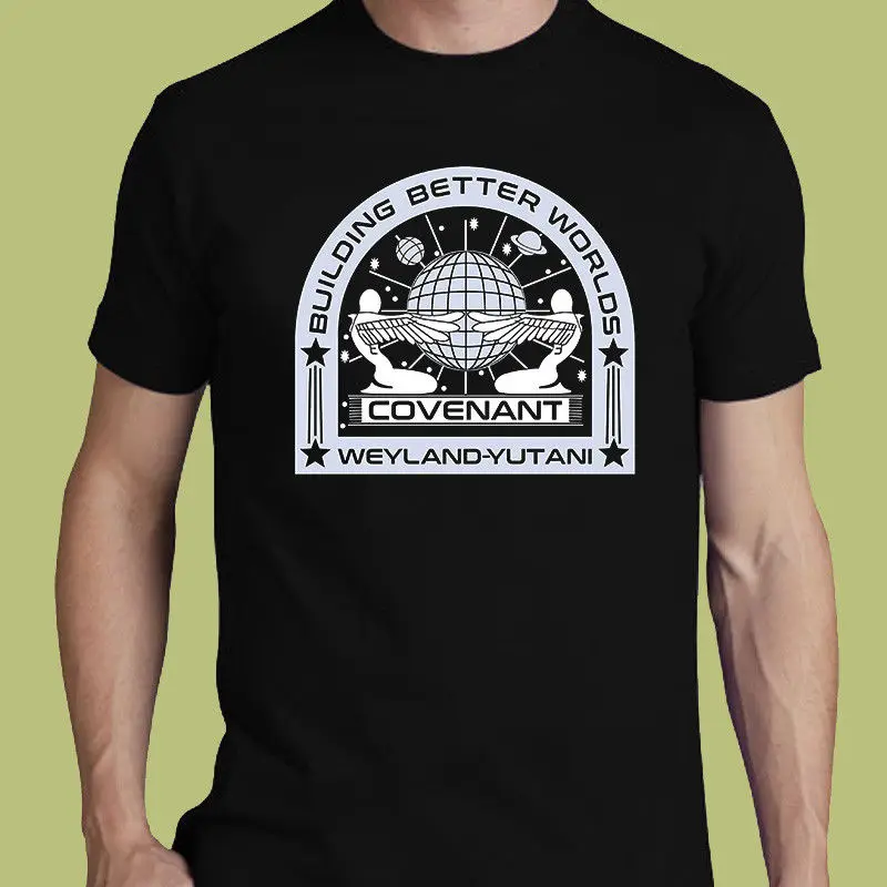 USCSS Covenant Alien Weyland Yutani Tee S- 3XL T-Shirt Cool Short Sleeve Men T Shirt Men Short Sleeve Tee
USCSS Covenant Alien Weyland Yutani Tee S- 3XL T-Shirt Cool Short Sleeve Men T Shirt Men Short Sleeve Tee