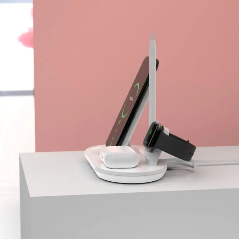 Wireless Charger 10W Mobile Phone Charger for Apple 12 Magnetic Charger for AirPods Pro 4 in 1 For iWatch Wireless Charger
Wireless Charger 10W Mobile Phone Charger for Apple 12 Magnetic Charger for AirPods Pro 4 in 1 For iWatch Wireless Charger