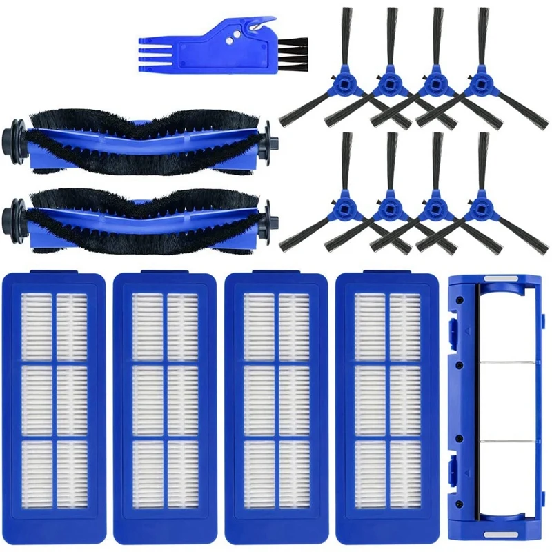 16 Pcs Spare Parts Accessories Set Main Brush Cover Filter Brush for Eufy RoboVac 11S MAX, 15C MAX, 30C MAX
16 Pcs Spare Parts Accessories Set Main Brush Cover Filter Brush for Eufy RoboVac 11S MAX, 15C MAX, 30C MAX