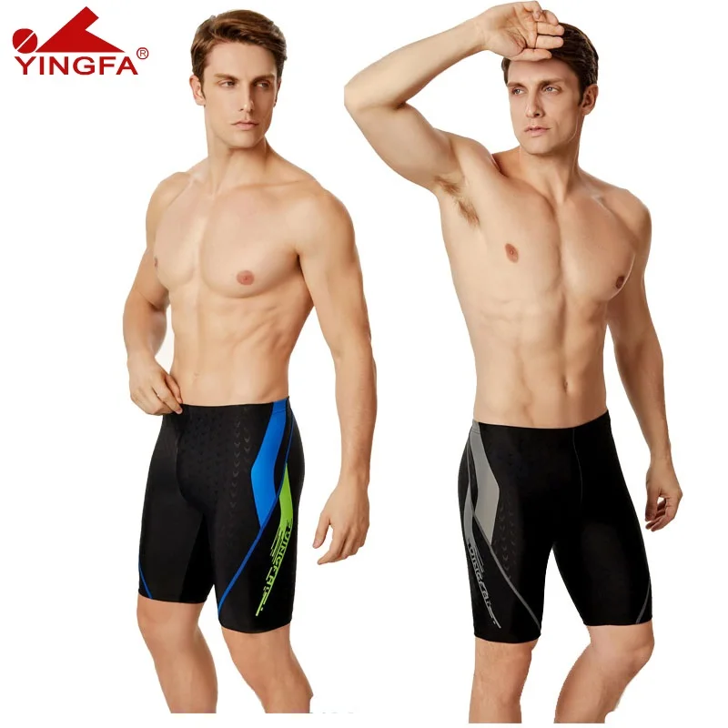 Yingfa 2020 мужские длинные гоночные плавки для мальчиков шорты Купальники