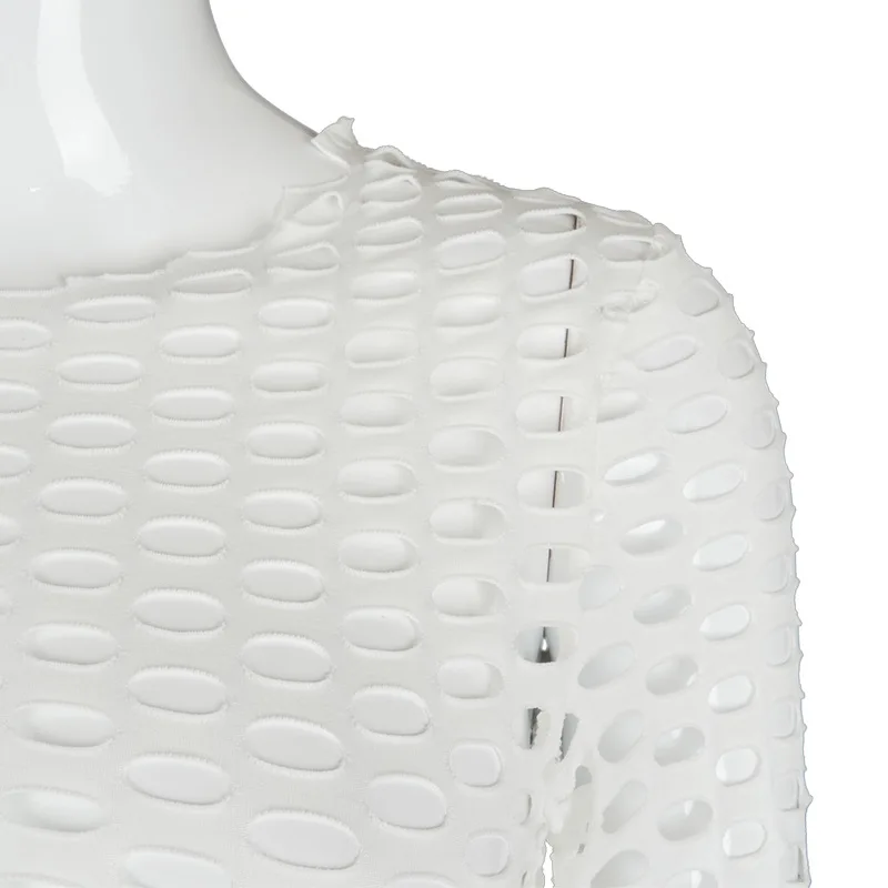 Sexy Hollow Out See Through Tracksuit Women Active Sportswear O Neck Crop Top + Irregular Shorts Pants Club Party Two Piece Set 
Sexy Hollow Out See Through Tracksuit Women Active Sportswear O Neck Crop Top + Irregular Shorts Pants Club Party Two Piece Set