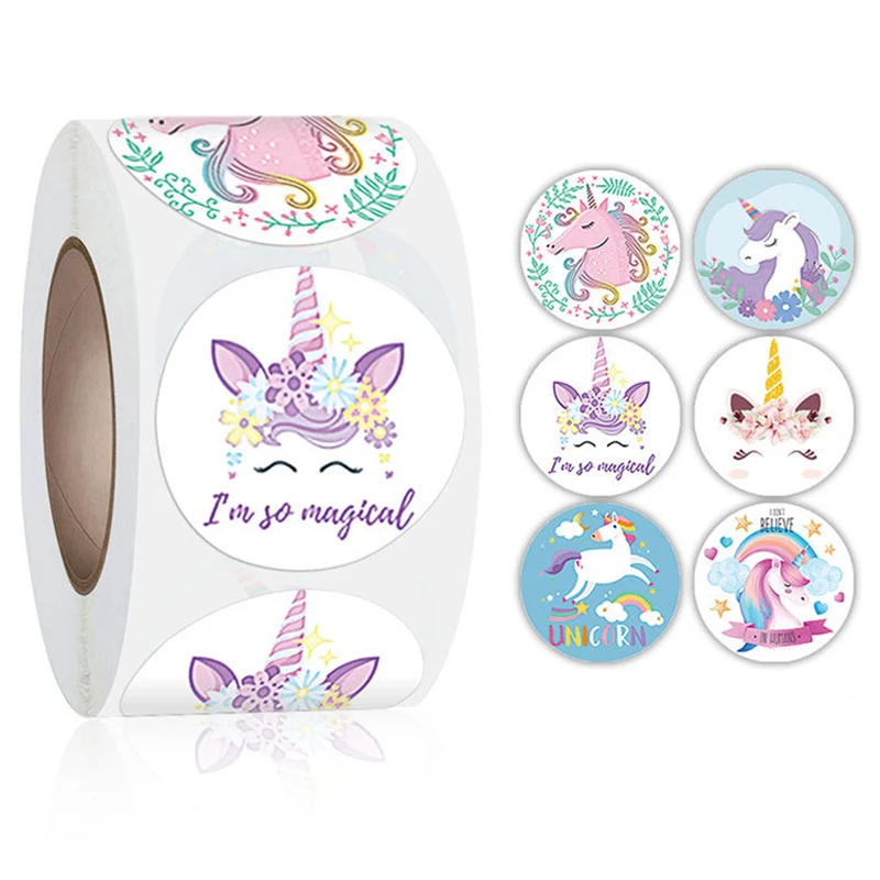 500Pcs/Roll Reward Stickers for Kids Mermaid Unicorn Animal Cute Pattern Thank You Letter School Teacher Supplies Child Sticker
500Pcs/Roll Reward Stickers for Kids Mermaid Unicorn Animal Cute Pattern Thank You Letter School Teacher Supplies Child Sticker