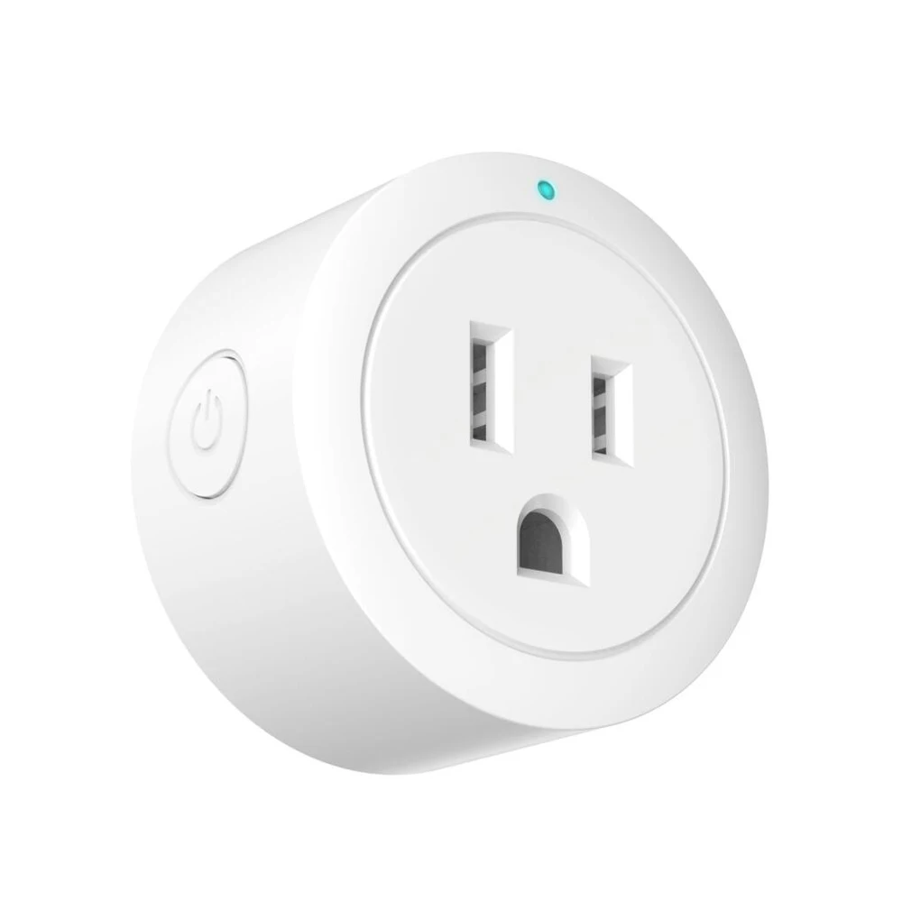 Smart WiFi Plug Adaptor 10A Remote Voice Control Power Monitor Socket Outlet Timing Function Work With Alexa Home Tuya US standa
Smart WiFi Plug Adaptor 10A Remote Voice Control Power Monitor Socket Outlet Timing Function Work With Alexa Home Tuya US standa