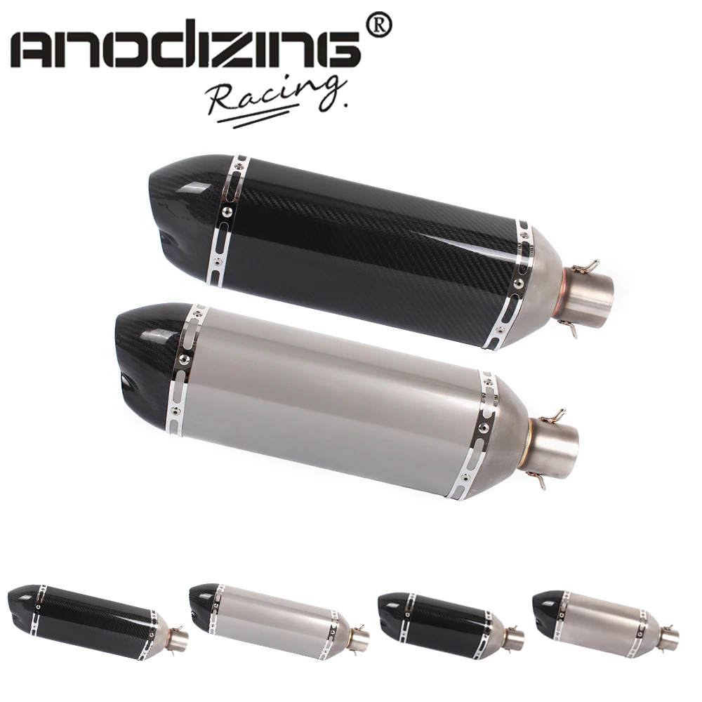 51mm Motorcycle CARBON FIBER stainless steel Exhaust Pipe Escape Moto Double Mouth Muffler Pipe Case
51mm Motorcycle CARBON FIBER stainless steel Exhaust Pipe Escape Moto Double Mouth Muffler Pipe Case
