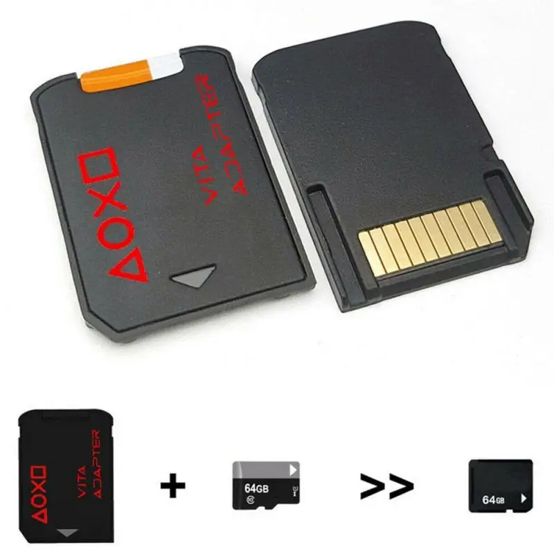 2020 карты памяти 3 0 SD2Vita для PS Vita карта игры PSVita 60 система 256 ГБ Micro SD 1000/2000 PSV