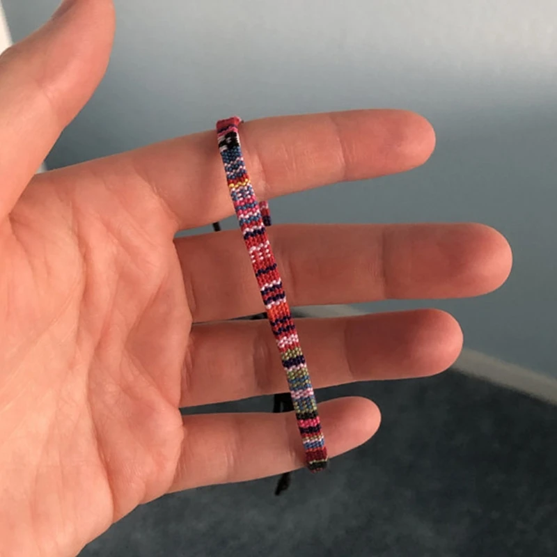 Handmade Braided Rainbow Foot Rope Anklet Surfer Beach Barefoot Ankle Bracelet Chain Foot Strap Jewelry for Men Women
Handmade Braided Rainbow Foot Rope Anklet Surfer Beach Barefoot Ankle Bracelet Chain Foot Strap Jewelry for Men Women